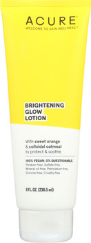 Acure: Brightening Glow Lotion, 8 Fl Oz