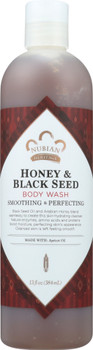 Nubian Heritage: Body Wash Honey & Black Seed, 13 Oz