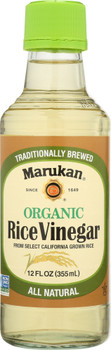 Marukan: Organic Rice Vinegar, 12 Oz