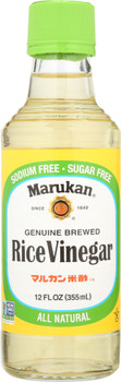 Marukan: Genuine Brewed Rice Vinegar, 12 Oz