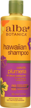 Alba Botanica: Hawaiian Shampoo Colorific Plumeria, 12 Oz