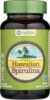 Nutrex: Hawaii Spirulina Pacifica Pure Hawaiian Nature's Multi-vitamin Powder, 5 Oz