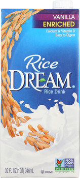 Rice Dream: Rice Drink Enriched Vanilla, 32 Oz