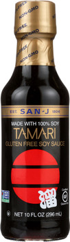 San-j: Gluten Free Tamari Soy Sauce, 10 Oz
