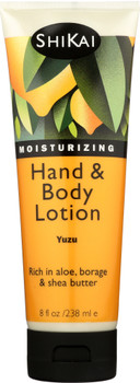 Shikai: All Natural Hand & Body Lotion Yuzu, 8 Oz