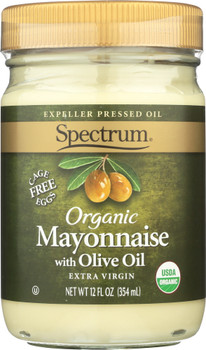 Spectrum Naturals: Organic Mayonnaise With Olive Oil, 12 Oz