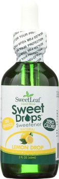 Sweetleaf: Liquid Stevia Sweet Drops Sweetener Lemon Drop, 2 Oz