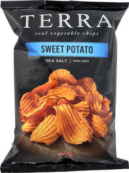 Terra Chips: Crinkled Sweet Potato Chips With Sea Salt, 6 Oz