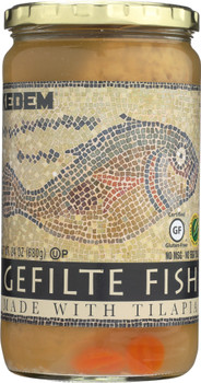 Kedem: Fish Gefilte Tilapia, 24 Oz