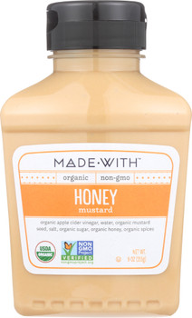Made With: Organic Mustard Honey, 9 Oz