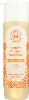 The Honest Company: Shampoo Body Wash Orange Vanilla, 10 Oz