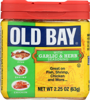 Old Bay: Seasonings Garlic & Herb, 2.25 Oz