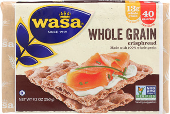 Wasa: Whole Grain Crispbread, 9.2 Oz