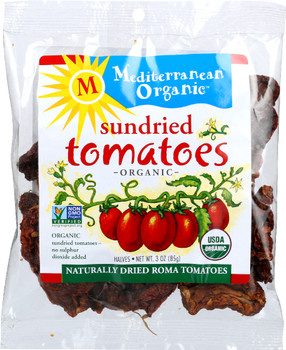 Mediterranean Organics: Tomato Sundried Bag Organic, 3 Oz