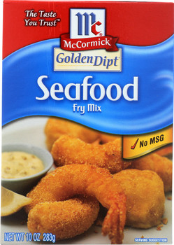 Mccormick: Golden Dipt Mix Fry Seafood, 10 Oz