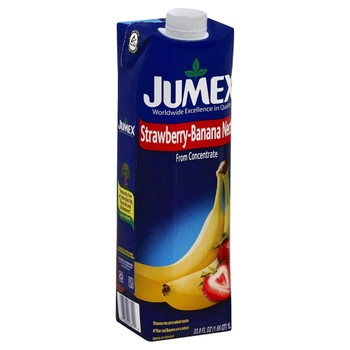 Jumex: Juice Tetra Strwbry Bnnna, 33.81 Oz