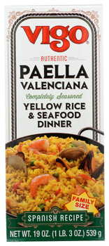Vigo: Paella Valenciana Yellow Rice & Seafood Dinner, 19 Oz