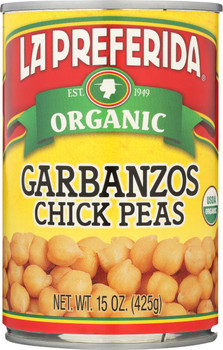 La Preferida: Bean Chick Pea Org, 15 Oz