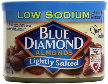 Blue Diamond: Almond Lghtly Salted, 6 Oz