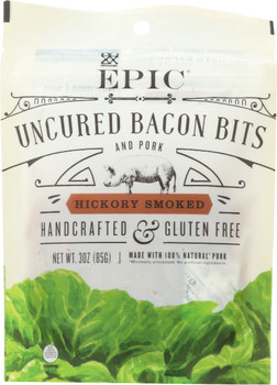 Epic: Hickory Smoked Uncured Bacon Bits, 3 Oz