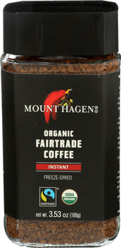 Mount Hagen: Organic Freeze Dried Instant Coffee, 3.53 Oz