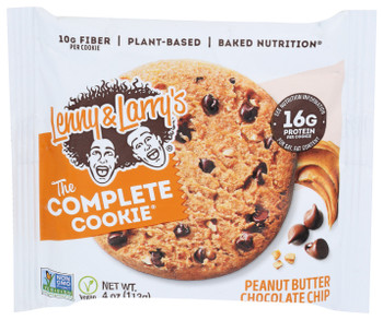 Lenny & Larrys: The Complete Cookie Peanut Butter Chocolate Chip, 4 Oz