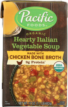 Pacific Foods: Soup Ital Veg Bone Br Org, 17 Oz