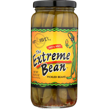 The Extreme Bean: Hot And Spicy Pickled Beans, 16.9 Oz