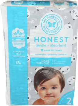 The Honest Company: Diaper Pandas Size 2, 32 Pk