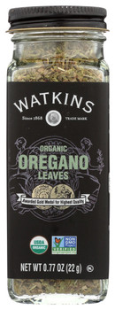 Watkins: Ssnng Oregano Leaves Org, 0.77 Oz