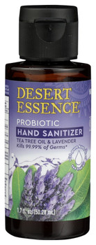 Desert Essence: Sanitizer Hand Prbt Lv Tt, 1.7 Oz