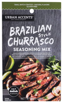 Urban Accents: Brazilian Churrasco Seasoning, 1 Oz