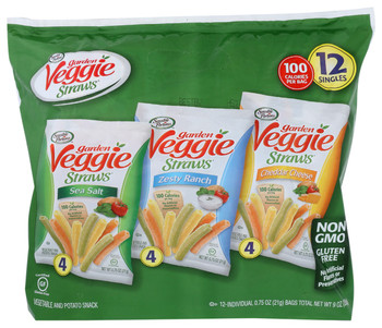 Sensible Portions: Veggie Straws Multipack, 9 Oz
