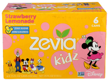 Zevia: Kidz Strawberry Lemonade 6pack, 45 Fo