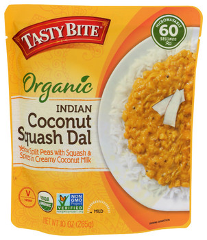 Tasty Bite: Coconut Squash Dal Entree, 10 Oz