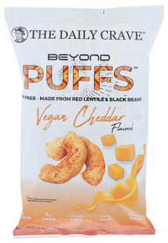 The Daily Crave: Beyond Puffs Vegan Cheddar, 4 Oz