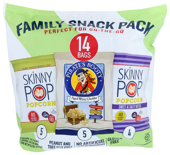 Skinny Pop: Popcorn Family Pack, 8.2 Oz