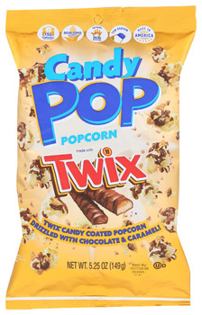 Candy Pop Popcorn: Twix Candy Pop Popcorn, 5.25 Oz