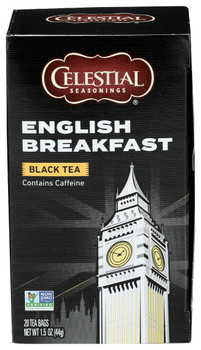 Celestial Seasonings: English Breakfast Black Tea, 20 Bg