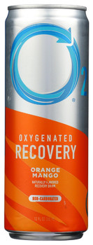 O2: Oxygenated Orange Mango Recovery Drink, 12 Oz