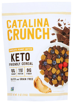 Catalina Snacks: Cereal Choc Peanut Butter, 9 Oz