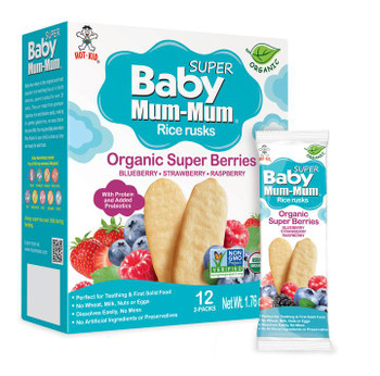 Hot Kid: Teether Baby Super Berry, 1.76 Oz