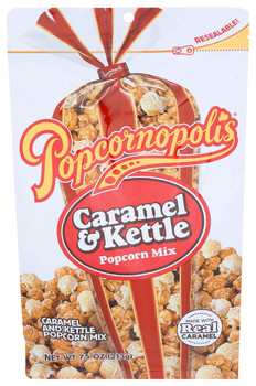 Popcornopolis: Caramel Kettle Popcorn, 7.5 Oz