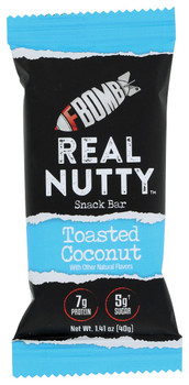 Fbomb: Toasted Coconut Snack Bar, 1.41 Oz