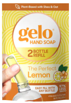 Gelo: Soap Hand Pod Lemon Basil, 20 Oz