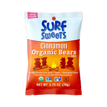 Surf Sweets: Cinnamon Organic Bears, 2.75 Oz