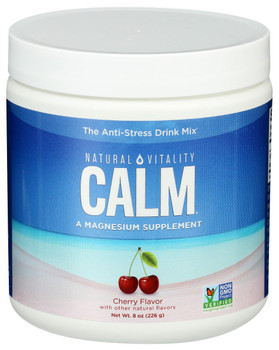 Natural Vitality: Calm Cherry Flavor, 8 Oz