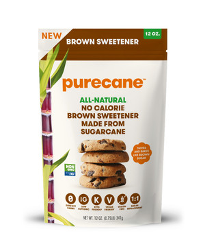 Purecane: Zero Calorie Brown Sweetener, 12 Oz