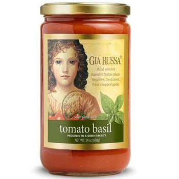 Gia Russa: Tomato Basil Pasta Sauce, 24 Oz