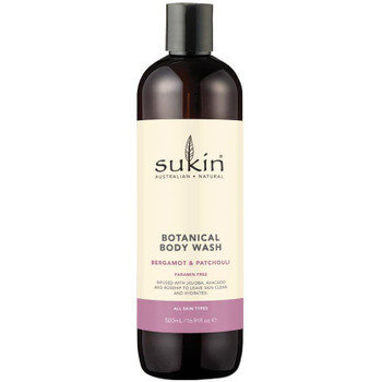 Sukin: Bergamot Patchouli Body Wash, 16.9 Fo